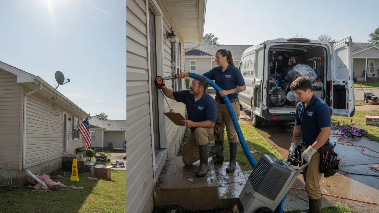 Ceiling Water Damage Restoration in Mansfield, MA near me
